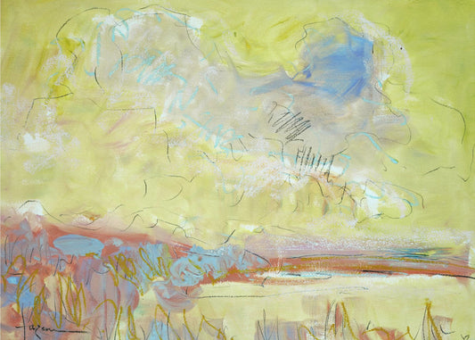 Abstract Landscape Horizons | Canvas