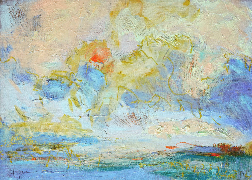 Dromerige Horizon | Canvas