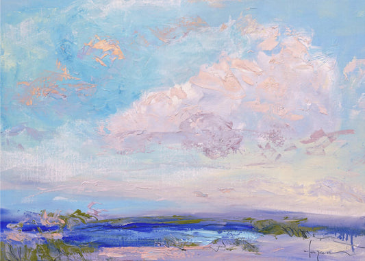 Dreamy Sky Over Sea | Canvas