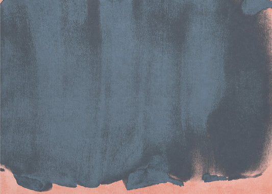 Minimalistisch Abstract Blauw 05 | Behang