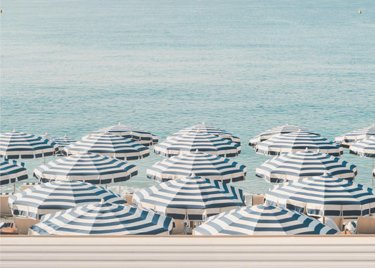 Gestreepte strandparasols | Canvas