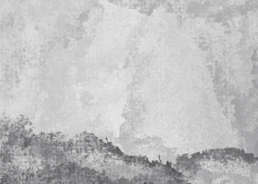 Grijswaardenbergen | Canvas