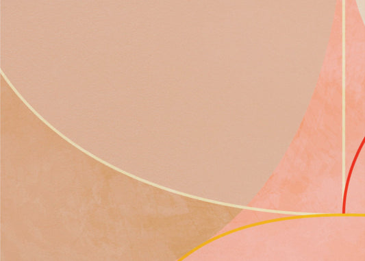 Mid Century Curry Geel Blush Lente | Poster