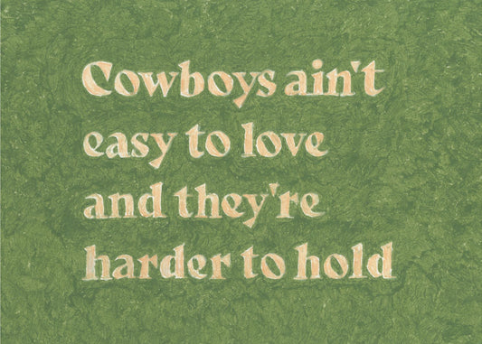Cowboys zijn niet makkelijk om lief te hebben | Canvas