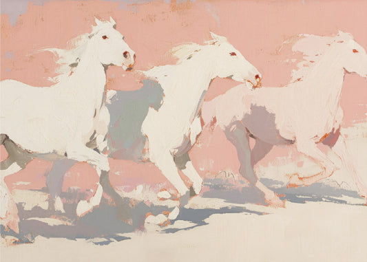 Galopperende Geesten | Canvas