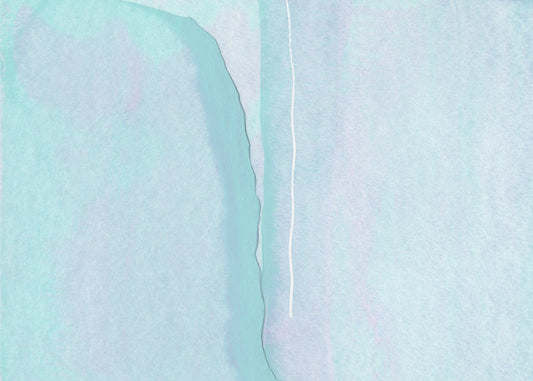 Soft Blue And Turquoise Hues | Canvas