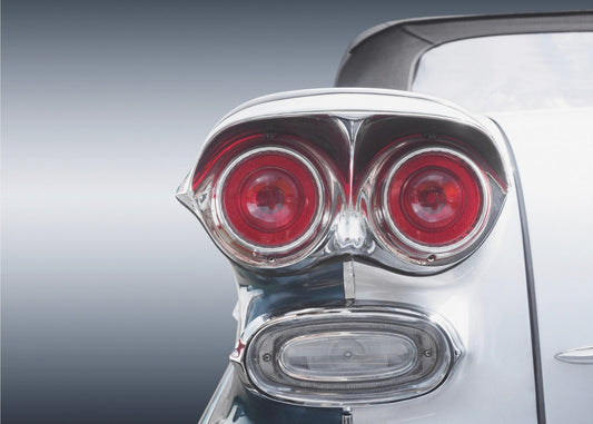Amerikaanse klassieke auto Bonneville 1958 Cabriolet | Poster