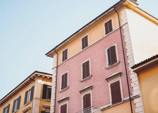 Pastel Bologna | Reisfotografie Italië | Canvas