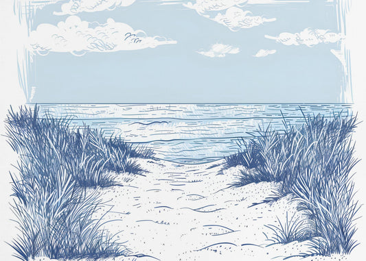 Strandwandeling | Poster