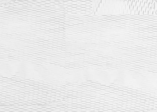Witte Geweven Blokken 6 | Poster