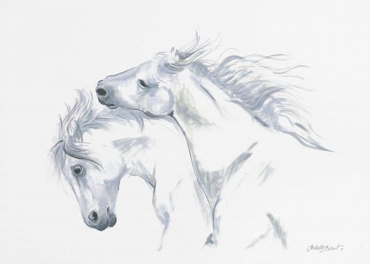 Vrijheid van paarden in beweging | Canvas