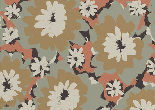Bold Floral Symphony | Canvas