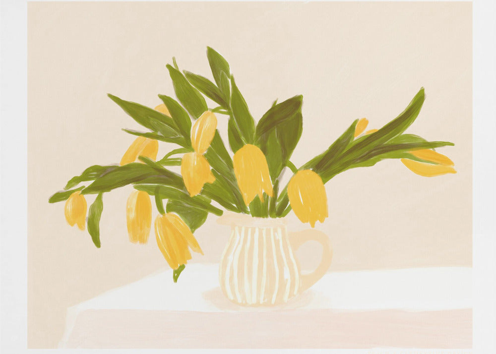 Pandcyellowtulips Copy | Canvas