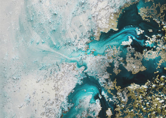 Abstract Kust- Zeezicht | Canvas