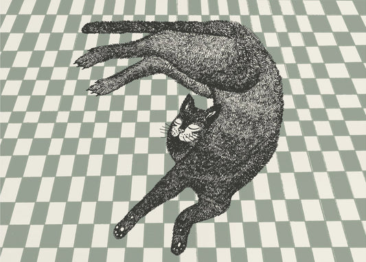 Slapende kat III | Poster
