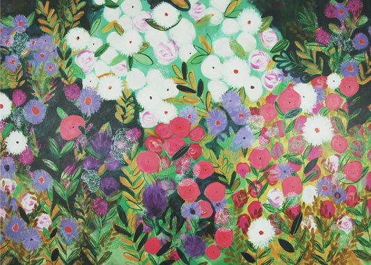 Middernachttuin tint | Canvas