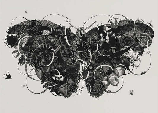 Vlinder 3 | Canvas