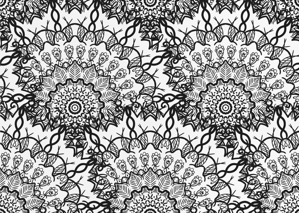 Abstract Mandala Line Art | Canvas