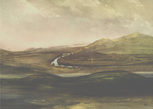 Valleizicht | Canvas
