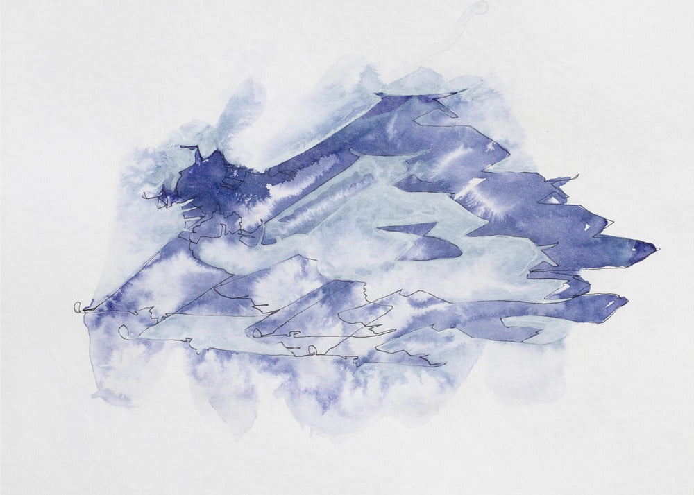 Kampfjet-onderzoek (indigo 4) | Canvas