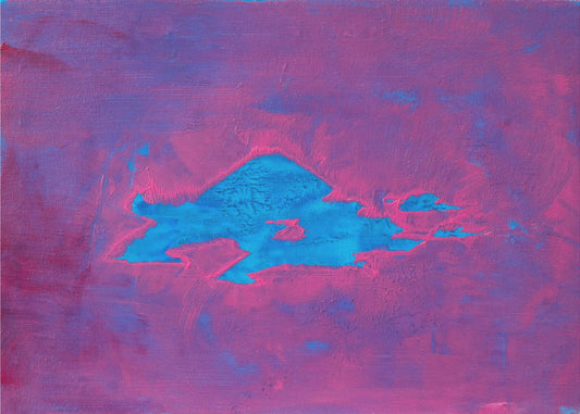 Uap Cyan, Magenta Sky | Poster