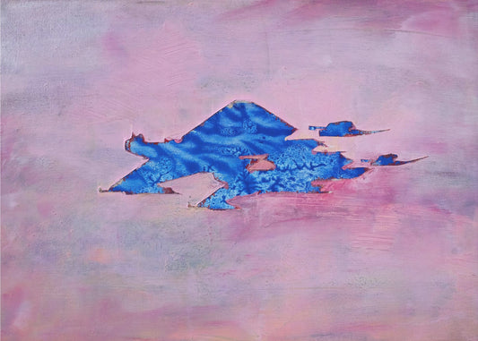 UAP, Blue, Pink Sky | Poster