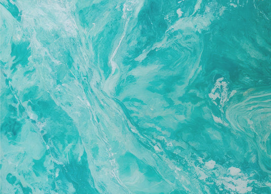 Vloeiende beweging in aquatinten | Canvas