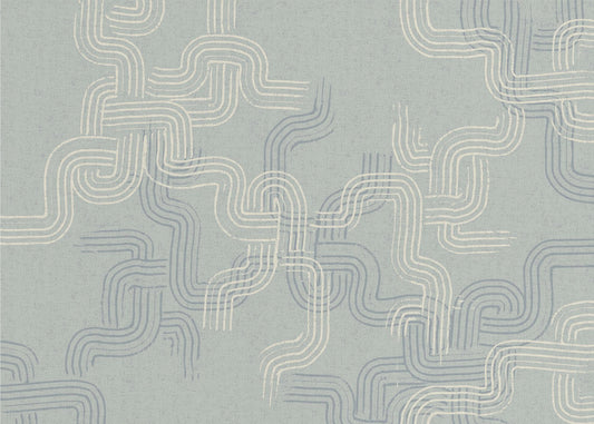 kalmerende essentials sporen betonblauw | Canvas