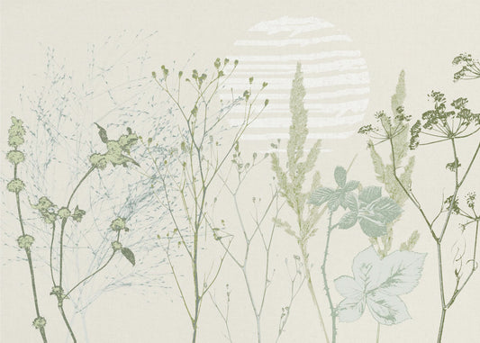 Plantaardige kalmerende sfeer natuurlijk groen | Canvas
