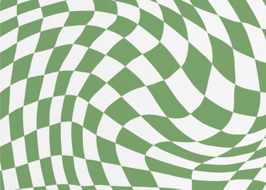 Groen schaakbord | Canvas