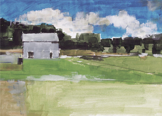 Barren Farm Barn Print nr. 2 | Poster