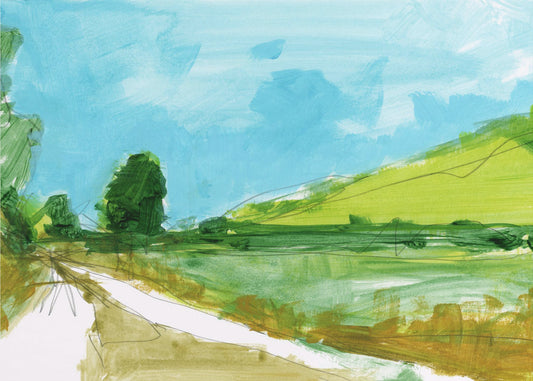 Landelijk Landschap 3 | Poster
