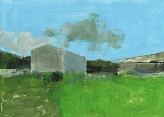Barren Farm Barn Print nr. 1 | Poster