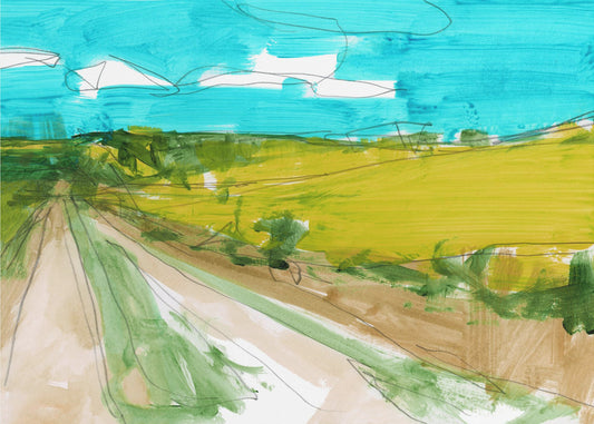 Landelijk Landschap 2 | Poster