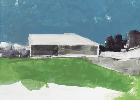 Barren Farm Barn Print nr. 3 | Poster