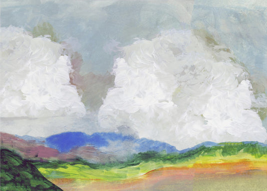 Big Clouds Landscape 2 | Poster