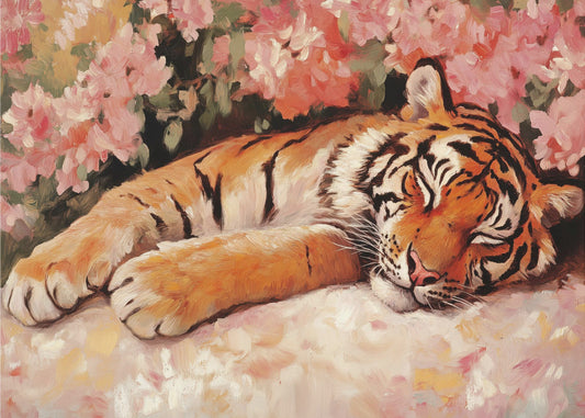 Slapende Majesteit | Canvas