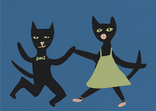 Dansende katten | Poster