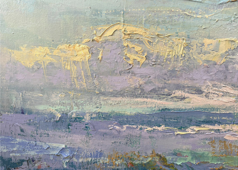 Gouden Haze | Canvas