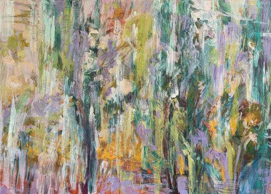 Bossen van kleur | Canvas