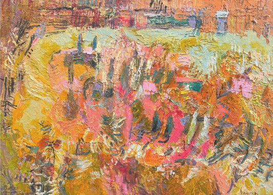 Levendige wervelwind | Canvas