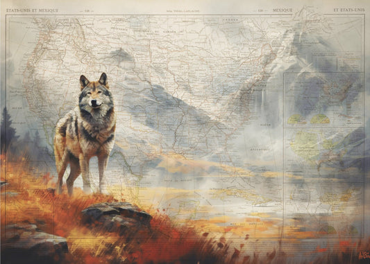 Wolfvallei | Canvas