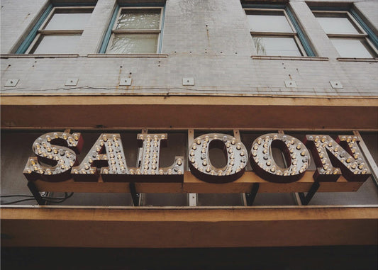Vintage Saloonbord | Canvas