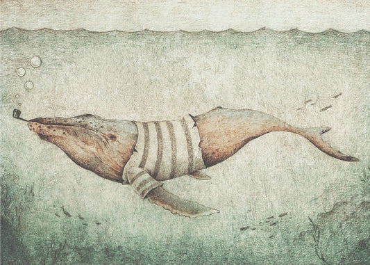 Zeeman van de Diepe Oceaan | Canvas