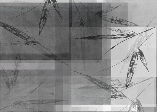 Abstracte botanische afbeeldingen in neutrale tinten | Canvas