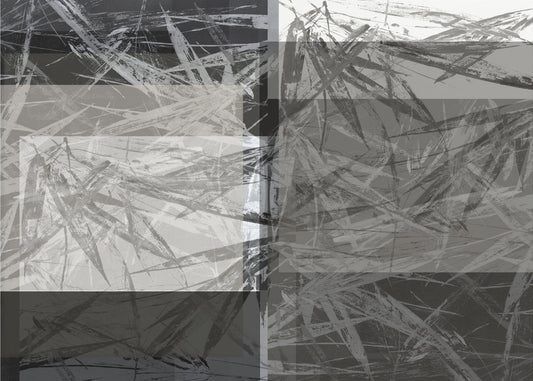 Abstracte botanische afbeeldingen in neutrale tinten | Canvas