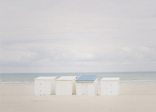 Blauw Dak | Poster