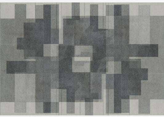Mid-Century Modern in grijstinten | Canvas