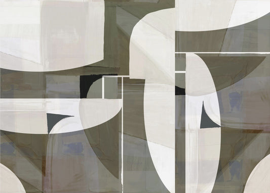 Architectonische abstractie | Canvas