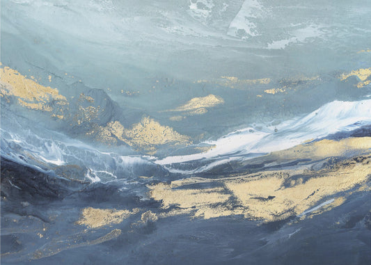 Een vredig zeegezicht | Canvas